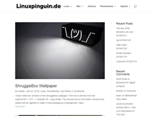 Tablet Screenshot of linuxpinguin.de